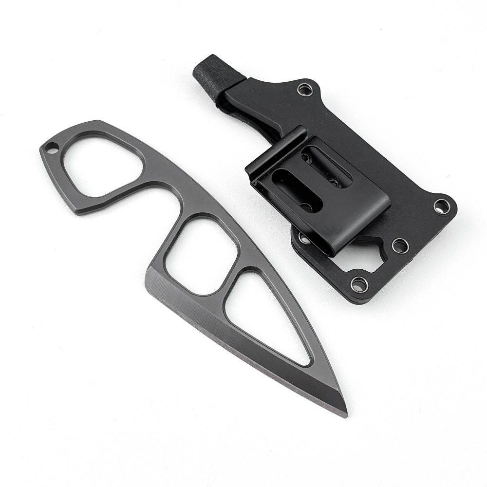Edc Fixed Blade Deep Carry - EDC Portable Fixed Blade Knife Hollow