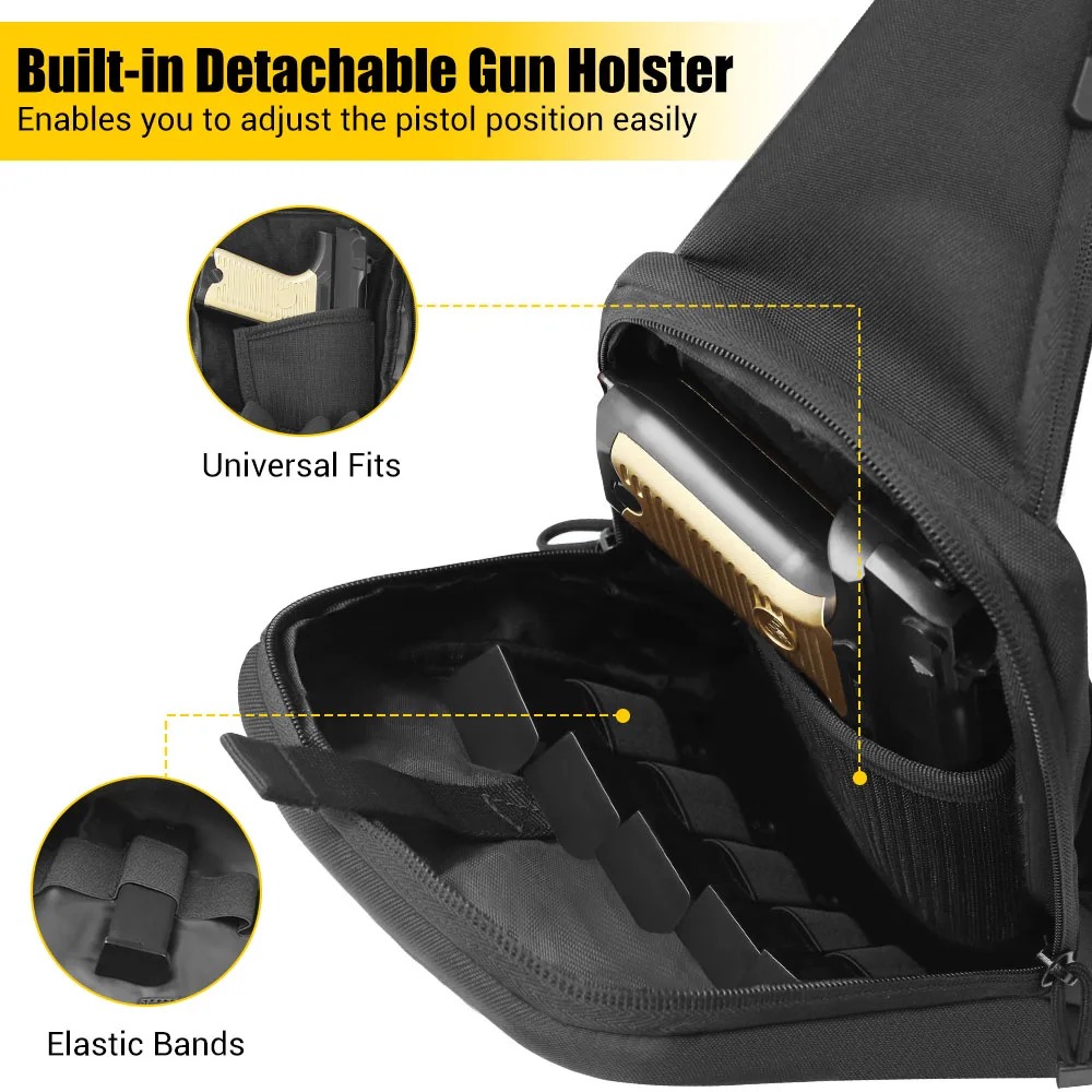 Concealed Carry Chest Gun Bag  - огляд і ціна Edc Concealed Carry Holster