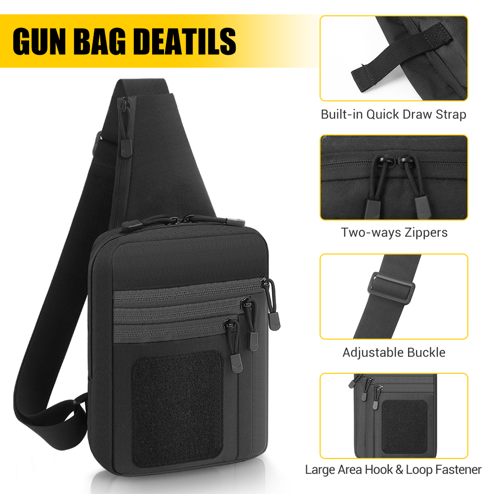 Tactical Pistol Gun Bag Concea - огляд і ціна Edc Concealed Carry Holster