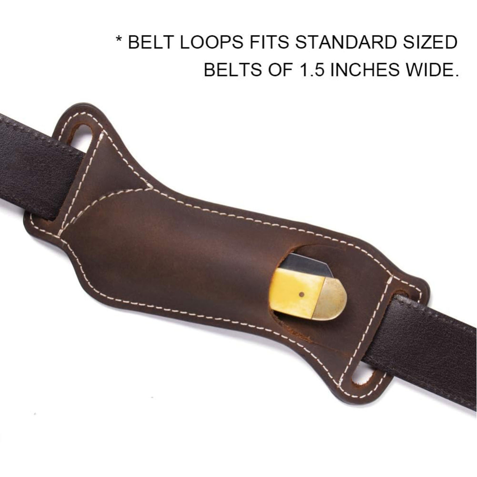 Brown Leather Knife Waist Bag  - огляд і ціна Edc Carry Essentials