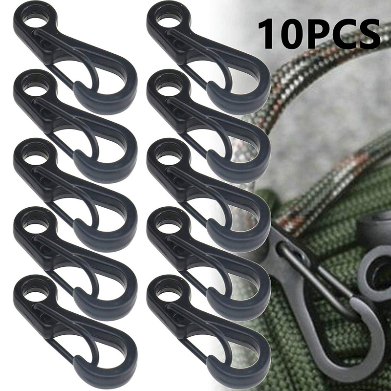 10Pcs/lot Mini Carabiner Parac - огляд і ціна Edc Carry Kit
