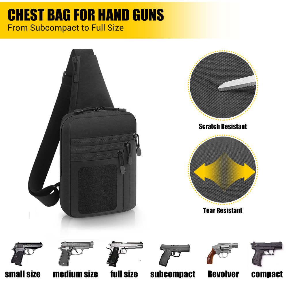 Tactical Pistol Gun Bag Concea - огляд і ціна Edc Concealed Carry Holster