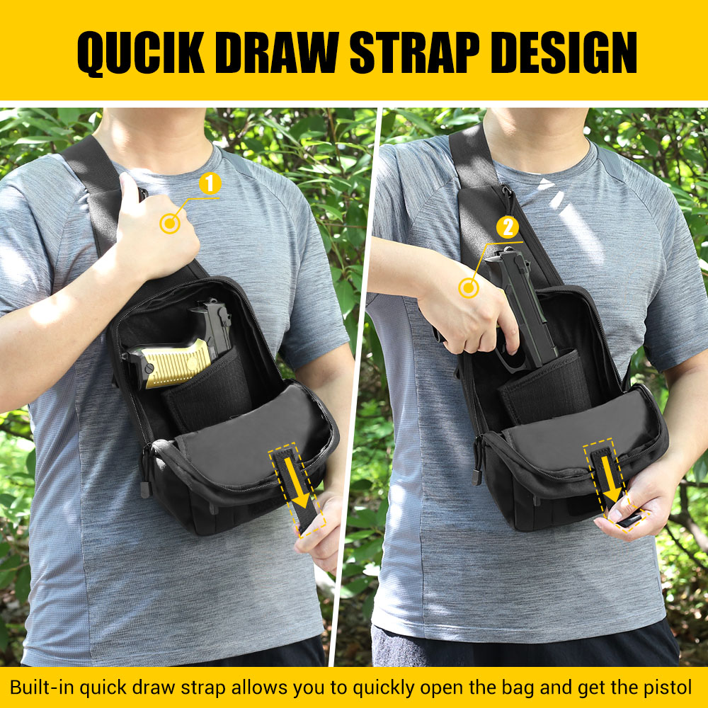 Tactical Pistol Gun Bag Concea - огляд і ціна Edc Concealed Carry Holster