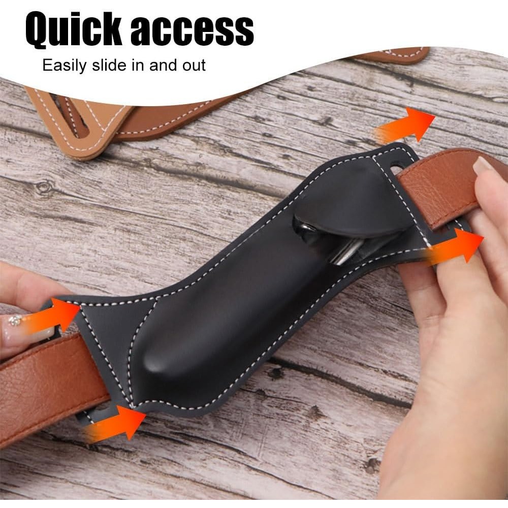 Tactical EDC Folding Knife She - огляд і ціна Leather Edc. Carry Pouch