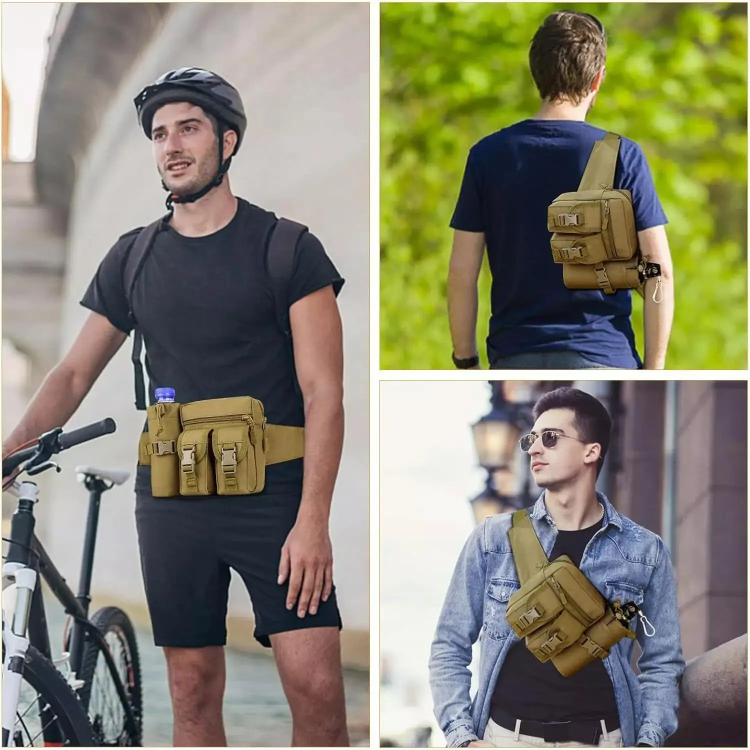 Tactical Fanny Pack for Men Co - огляд і ціна Edc Concealed Carry Holster