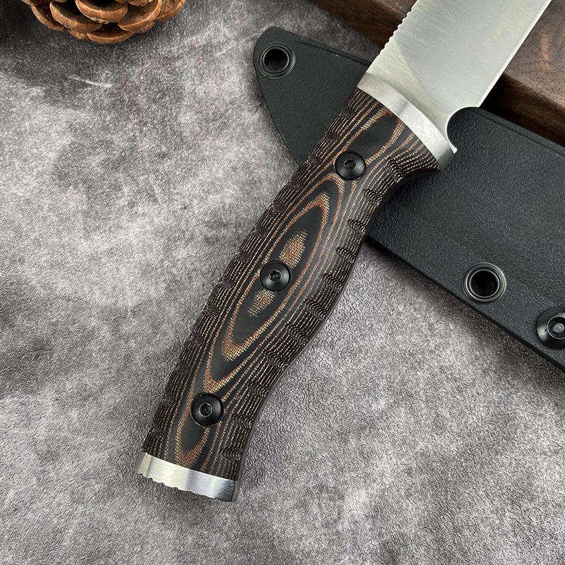 Straight Knife D2 Blade G10 Ha - огляд і ціна Edc Fixed Blade Deep Carry