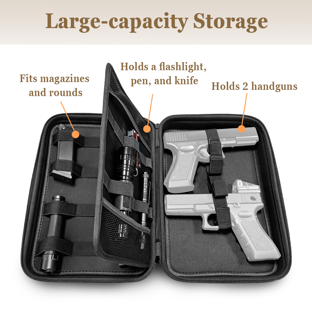 Tactical Pistol Gun Case Dual  - огляд і ціна Edc Concealed Carry Holster